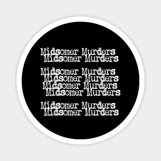 Midsomer Murders (White) Magnet